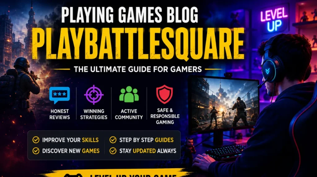 Playing Games Blog PlayBattleSquare